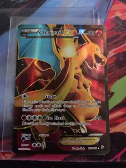 Charizard EX - 100/106 - Pokemon Flashfire XY Full Art Ultra Rare Card LP DENT - Image 1