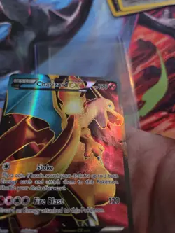 Charizard EX - 100/106 - Pokemon Flashfire XY Full Art Ultra Rare Card LP DENT - Image 5