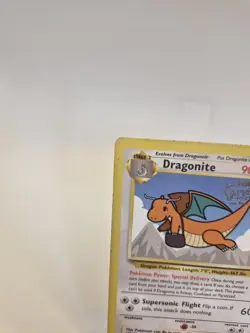 1999 Dragonite Black Star Movie Promo #5 Pokemon TCG Card WOTC MP - Image 5
