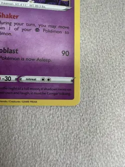 Gengar Swsh052 : Sword & Shield Black Star Promo - Pokemon TCG NM/M - Image 3