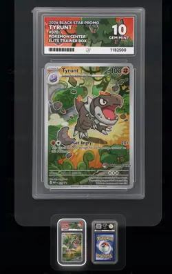 Pokemon TCG Tyrunt 070 Pokemon Center Stamped Promo ACE 10 - Image 1