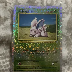 Pokemon Nidoran M Legendary Collection Reverse Holo Common 83/110 40 HP - Image 1
