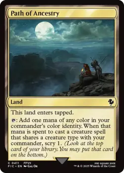 MTG Final Fantasy Commander - Path of Ancestry - Image 1