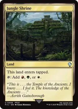 MTG Final Fantasy Commander - Jungle Shrine - Image 1