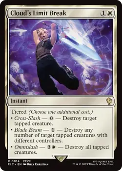 MTG Final Fantasy Commander - Cloud's Limit Break - Image 1