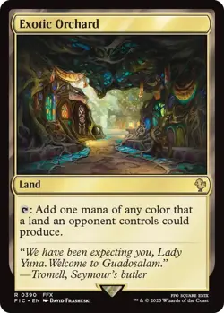 MTG Final Fantasy Commander - Exotic Orchard - Image 1