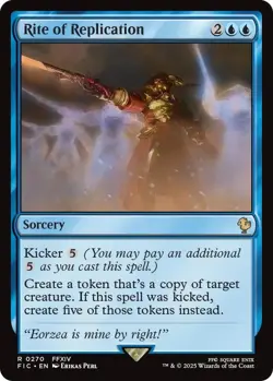 MTG Final Fantasy Commander - Rite of Replication - Image 1