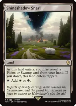 MTG Final Fantasy Commander - Shineshadow Snarl - Image 1