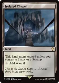 MTG Final Fantasy Commander - Isolated Chapel - Image 1