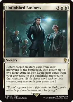 MTG Final Fantasy Commander - Unfinished Business - Image 1