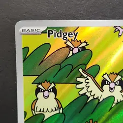 Pokemon Card Pidgey 207/197 Obsidian Flames Illustration Rare Holo NM/M - Image 3