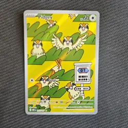 Pokemon TCG - Pidgey - 207/197 - Obsidian Flames - Illustration Rare - NM - Image 1