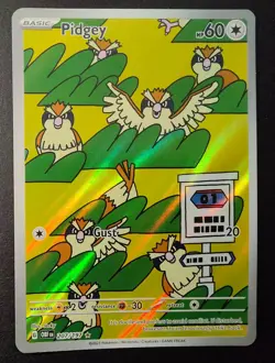 Pidgey - 207/197 Obsidian Flames 2023 - Illustration Rare - NM - Image 1