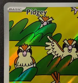 Pidgey - 207/197 Obsidian Flames 2023 - Illustration Rare - NM - Image 3