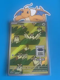 Pokemon Pidgey TCG Illustration Rare Card Obsidian Flames 207/197 NM/M Condition - Image 1