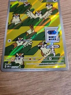 Pokemon TCG Pidgey 207/197 Obsidian Flames Illustration Rare Pack Fresh NM - Image 3