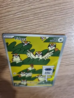 Pokemon TCG Pidgey 207/197 Obsidian Flames Illustration Rare Pack Fresh NM - Image 5