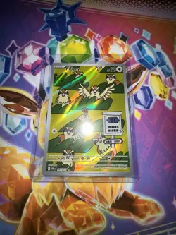 Pokemon Card Pidgey 207/197 Illustration Rare Obsidian Flames Near Mint - Image 1