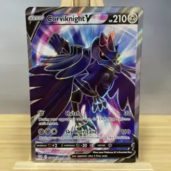 Corviknight V - 156/163 - Ultra Rare - Battle Styles - Pokemon Card - NM/M - Image 1