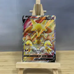 Pokemon TCG - Alakazam V - Vivid Voltage 172/185 Full Art Ultra Rare Holo NM - Image 1