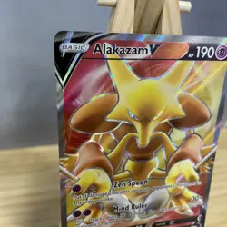 Pokemon TCG - Alakazam V - Vivid Voltage 172/185 Full Art Ultra Rare Holo NM - Image 2
