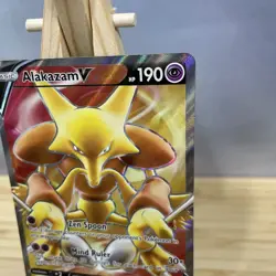 Pokemon TCG - Alakazam V - Vivid Voltage 172/185 Full Art Ultra Rare Holo NM - Image 3