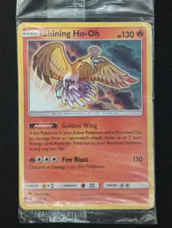 Shining Ho-Oh - SM70 SM Promos Pokemon NM Holo Sealed - Image 1