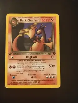 Pokemon Dark Charizard 21/82 - Team Rocket - Prima Edizione- ITA NON HOLO - Image 1