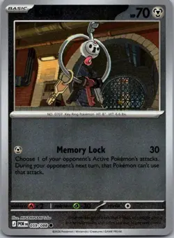 Klefki 059/088 Common Perfect Order Pokemon Reverse Holo Near Mint - Image 1
