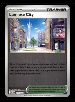 Lumiose City 077/088 Uncommon Perfect Order Pokemon Reverse Holo Near Mint - Image 1