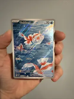 Goldeen Pitch Black 87/84 IR Pokemon TCG Pack Fresh NM - Image 1