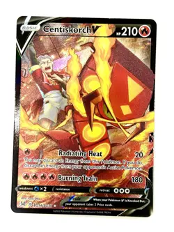 Centiskorch V TG14/TG30 Holo V Rare Lost Origin Trainer Gallery Pokemon NM/M - Image 1
