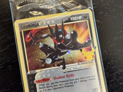 SEALED Pokemon Greninja Gold Star Promo SWSH144 Celebrations - Image 2