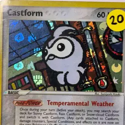 Castform 30/101 Reverse Holo - 2004 Pokemon EX Hidden Legends - Image 3