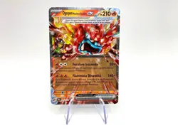 Carta pokemon Ogerpon Maschera focolare EX PRE 017/131 Italiano Near Mint Holo - Image 1