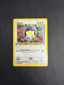 Vintage Pokemon TCG - Neo Genesis - 1st Edition Togepi 51/111 Regular: NM - Image 1