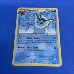 Pokemon TCG Vaporeon BW89 Black & White Promo Holo Stage 1 110 HP English - Image 1