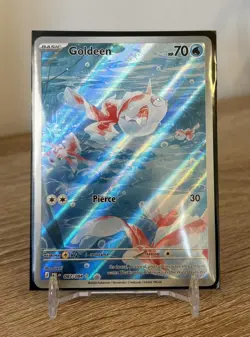 Pokemon TCG Goldeen 087/084 Illustration Rare IR PBL EN Pitch Black NM - Image 1