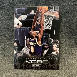 2012-13 Panini Kobe Anthology Kobe Bryant Black Mamba #11 Los Angeles Lakers - Image 2