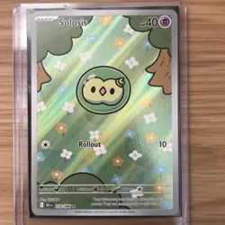 Pokemon Solosis 118/086 Black Bolt Illustration Rare Card - Image 3