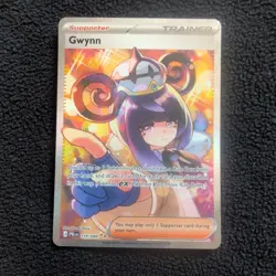 Gwynn 119/084 Special Illustration Rare Pitch Black Pokemon Holo NM/M - Image 1