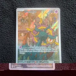 Dhelmise 091/084 Pitch Black Illustration Rare Pokemon - Image 1