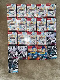 Lot of 21 Pokemon TCG Scarlet & Violet Booster Bundles Factory Sealed - Image 1