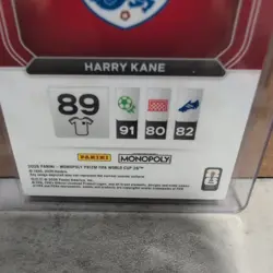 2026 Panini Prizm Monopoly World Cup Harry Kane Black Millionaire SSP B5 England - Image 3