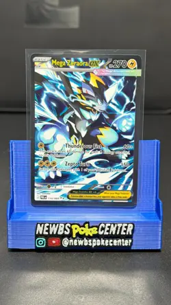 Mega Zeraora ex - 114/084 - SIR - Pitch Black - Pokemon Card -NM/M - Image 1