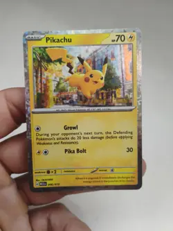 Pikachu 6/15 McDonald's Promos - Holo Promo Pokemon Card - Image 1
