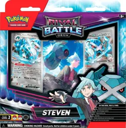 Pokemon Rival Battle Deck Steven's Beldum Illustration Metagross Ex New In Hand! - Image 1