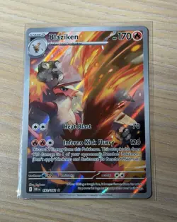 Blaziken 192/182 Destined Rivals Illustration Rare Full Art Holo - Image 1