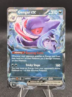 Gengar ex 104/162 Pokemon Temporal Forces - NM - Image 1