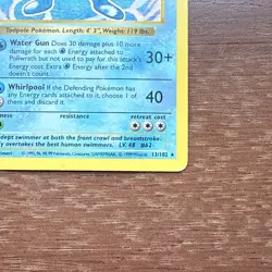 1st Edition Base Set Holo Poliwrath - Image 5